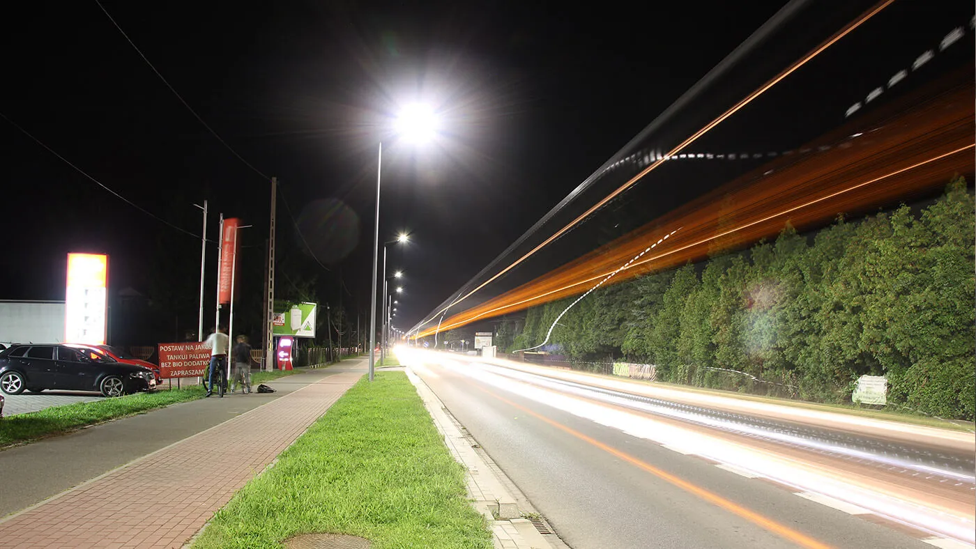 Mielec ul. Wolności - Realizacja Ledolux