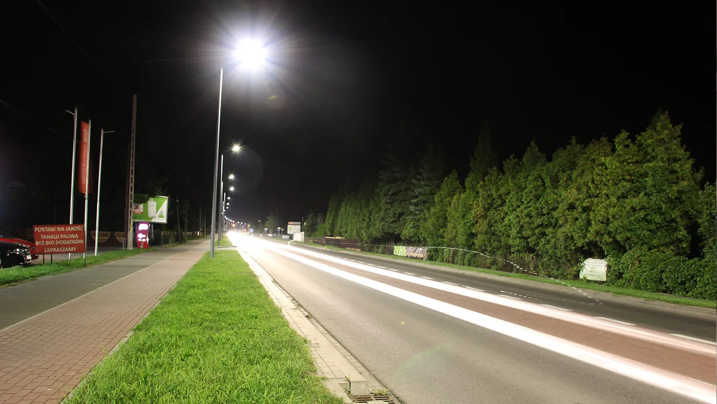 Mielec ul. Wolności - Realizacja Ledolux