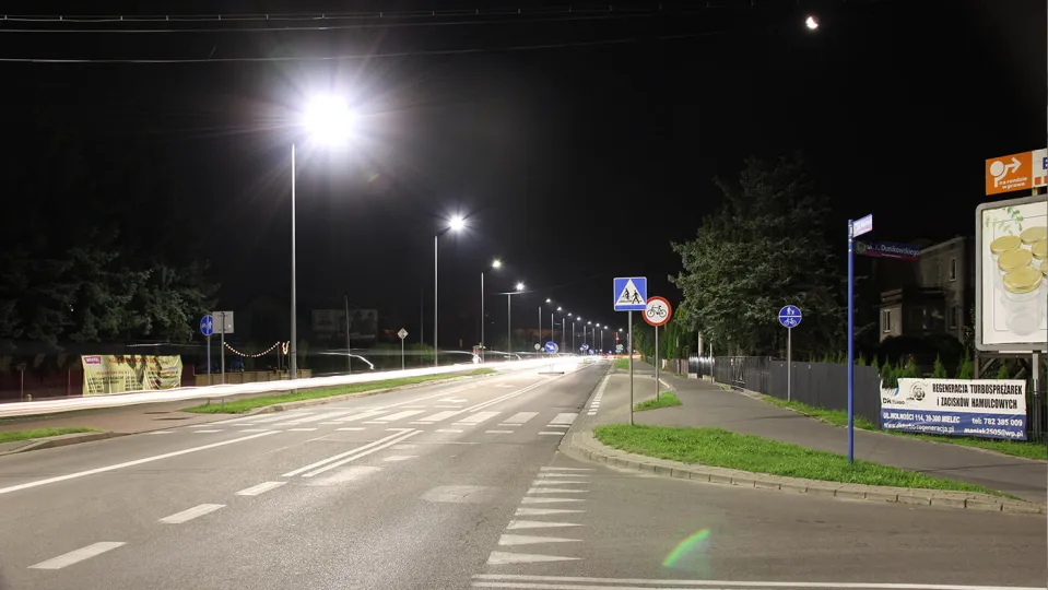 Mielec ul. Wolności - Realizacja Ledolux