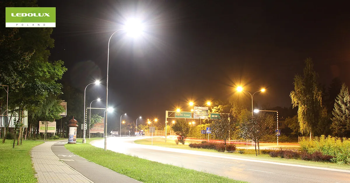 Street LED lighting in Rzeszow Street LED lighting in Rzeszow