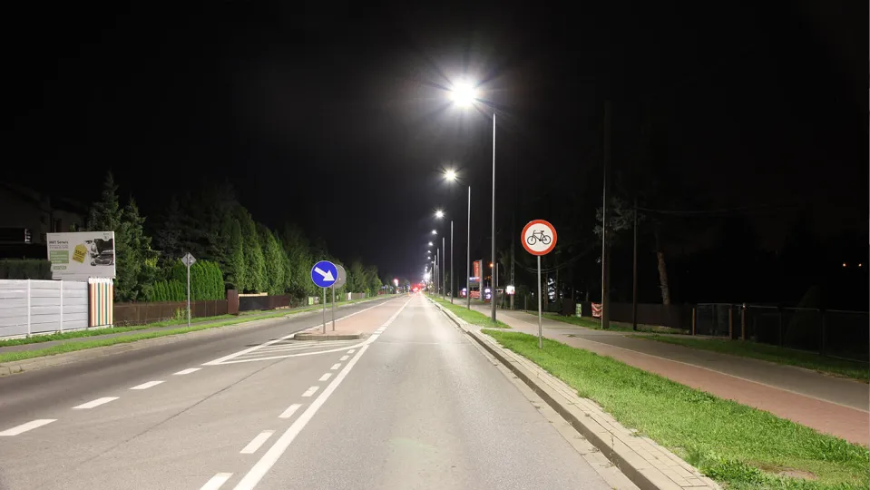 Mielec ul. Wolności - Realizacja Ledolux