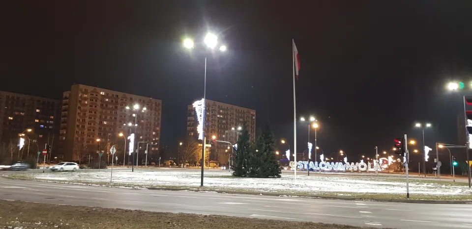 Stalowa Wola Skrzyżowanie na al. Jana Pawła II