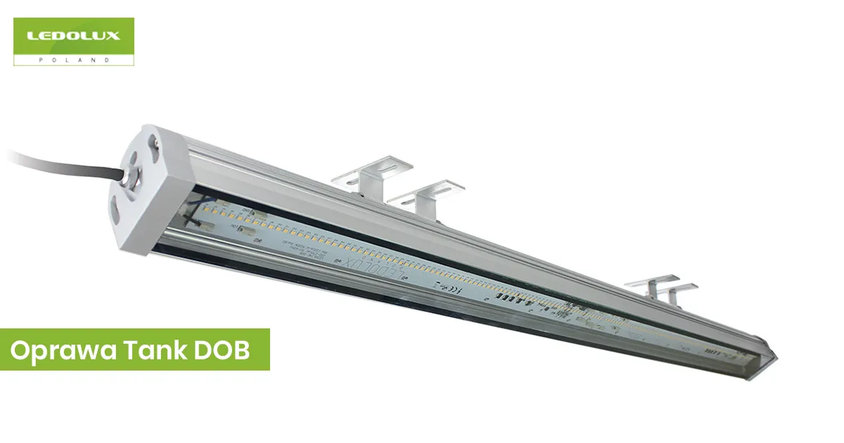 Linear LED luminaire Tank DOB