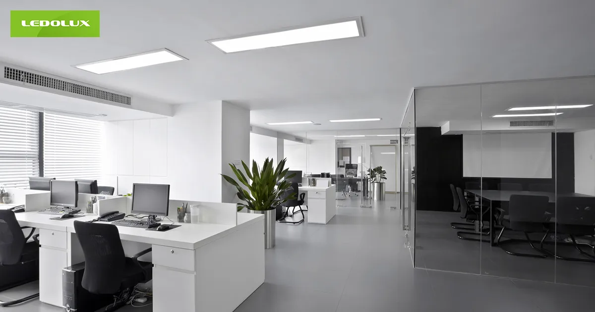 Lighting in office