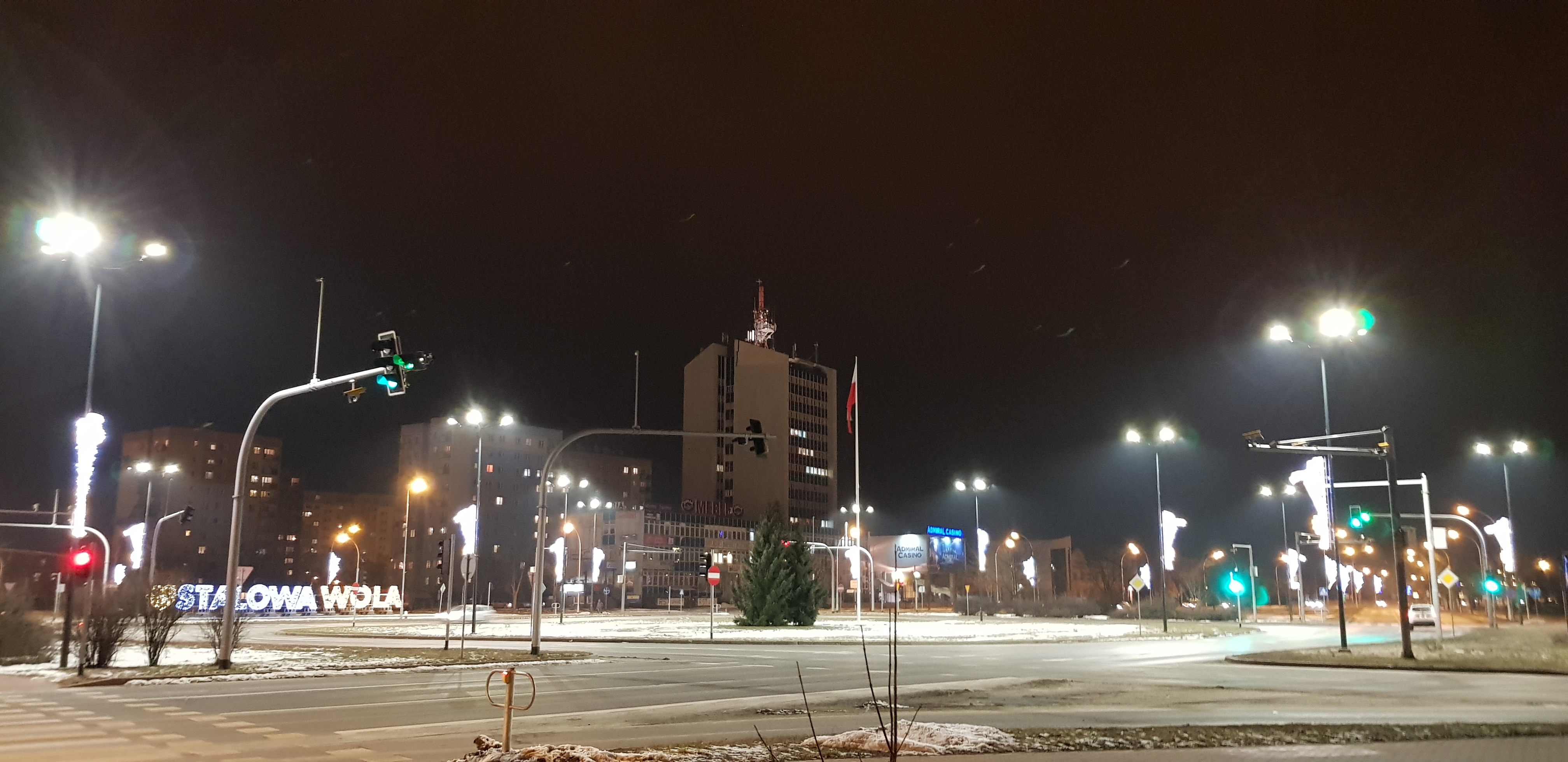 Stalowa Wola Skrzyżowanie na al. Jana Pawła II