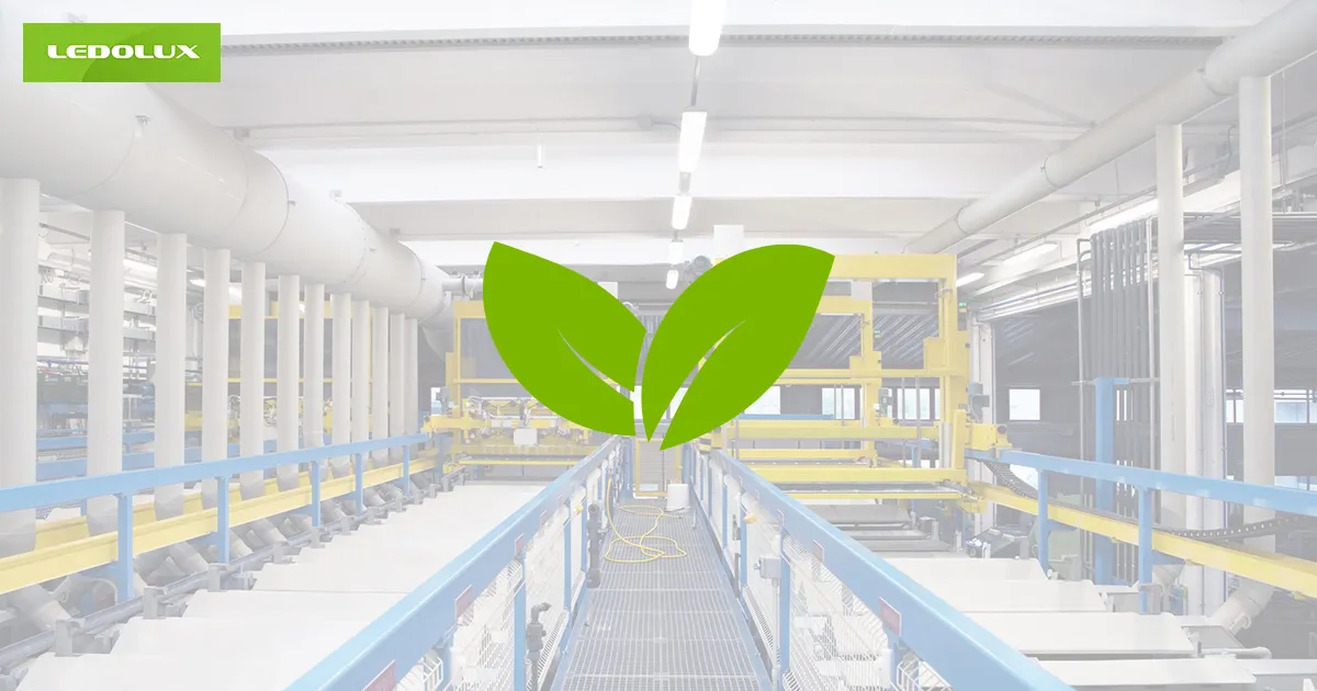 Ecological LED luminaires