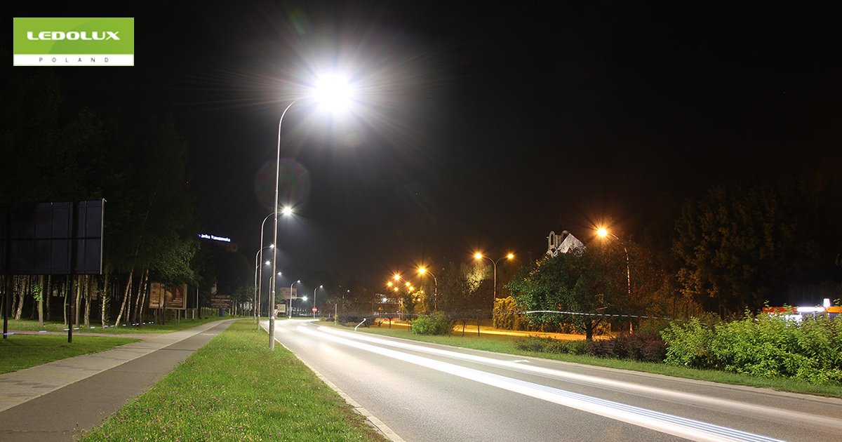 Street lighting in Rzeszow Street lighting in Rzeszow
