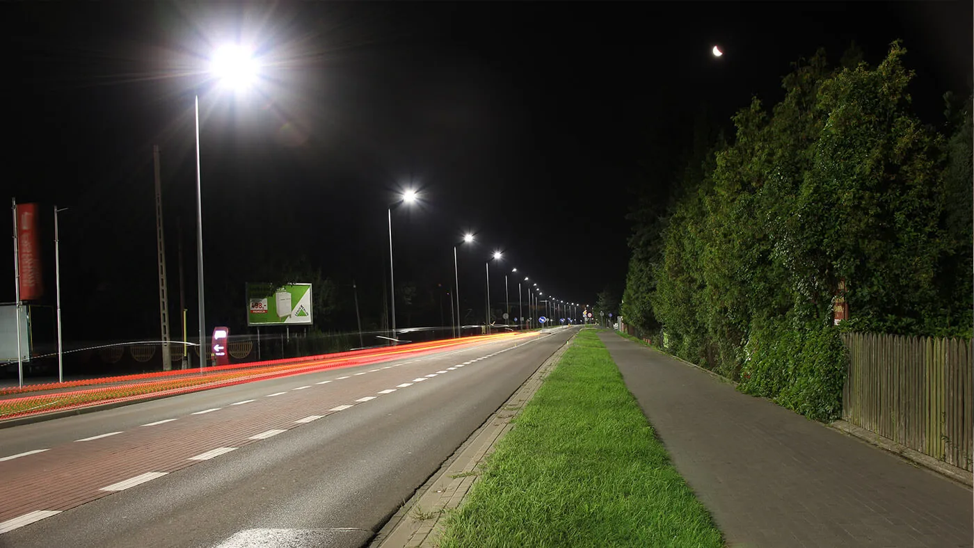 Mielec ul. Wolności - Realizacja Ledolux